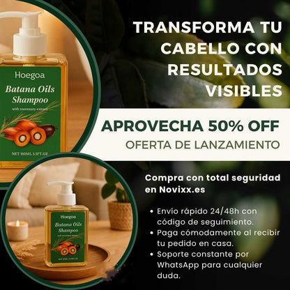 Shampoo BatanaPro™ – Para la caída del cabello y hazlo volver a crecer