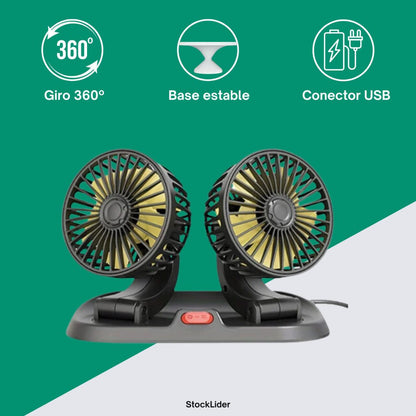 Ventilador doble